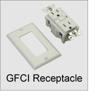 ELE-102 GFCI Receptacle & Plate